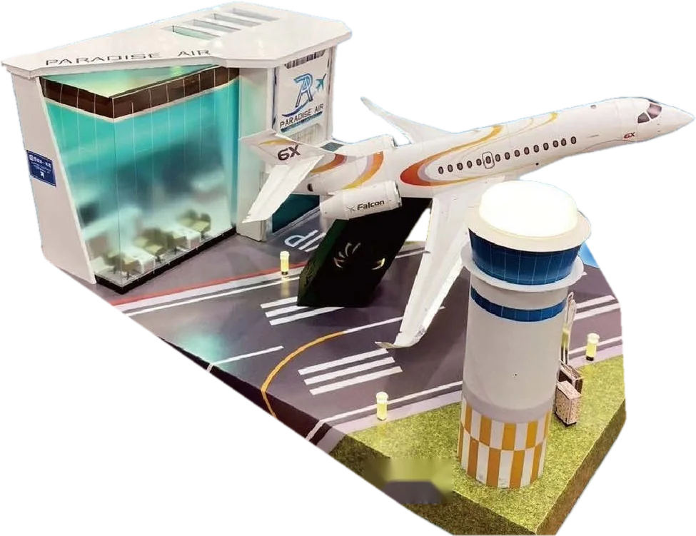 天堂航空 手工紙紮